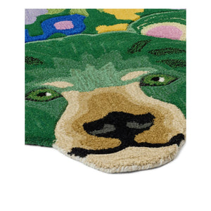 Doing Goods - Wool Bear Rug Josie Jardin | Green