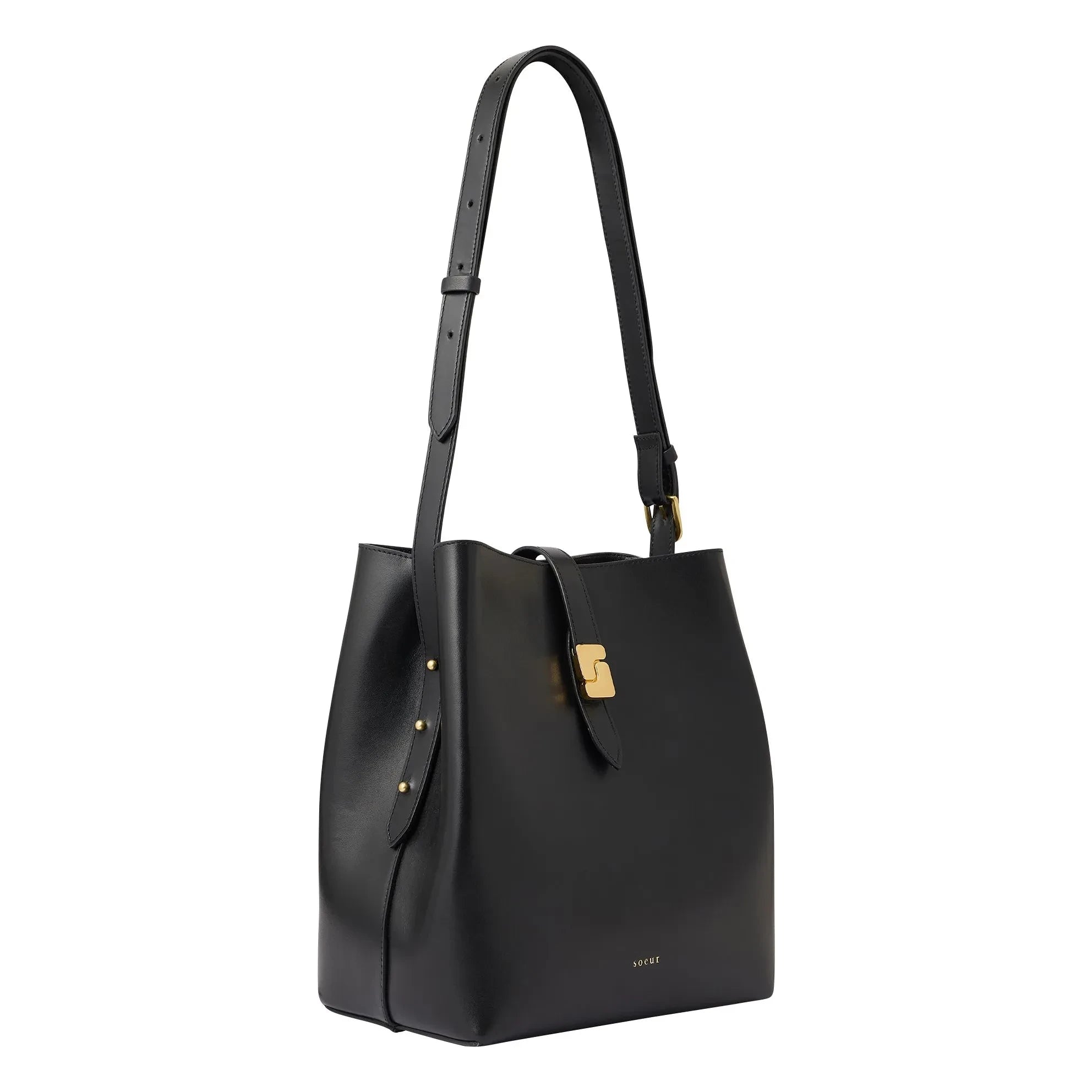Soeur - Bello Leather Bag | Black