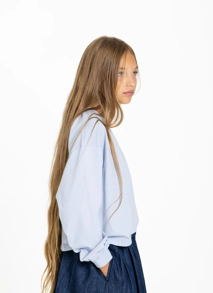 Smallable Kid - Bloomy Sweatshirt | Light Blue