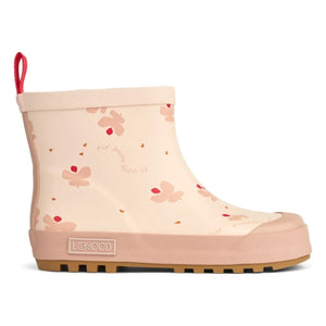 Liewood - Tekla Butterfly Rain Boots | Pink