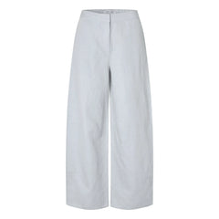 Samsoe Samsoe - Saroko Organic Cotton Pants | Light Gray