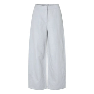 Samsoe Samsoe - Saroko Organic Cotton Pants | Light Gray