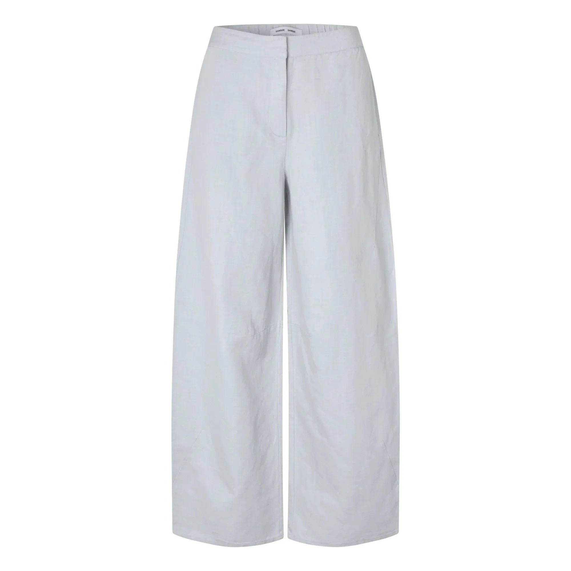 Samsoe Samsoe - Saroko Organic Cotton Pants | Light Gray