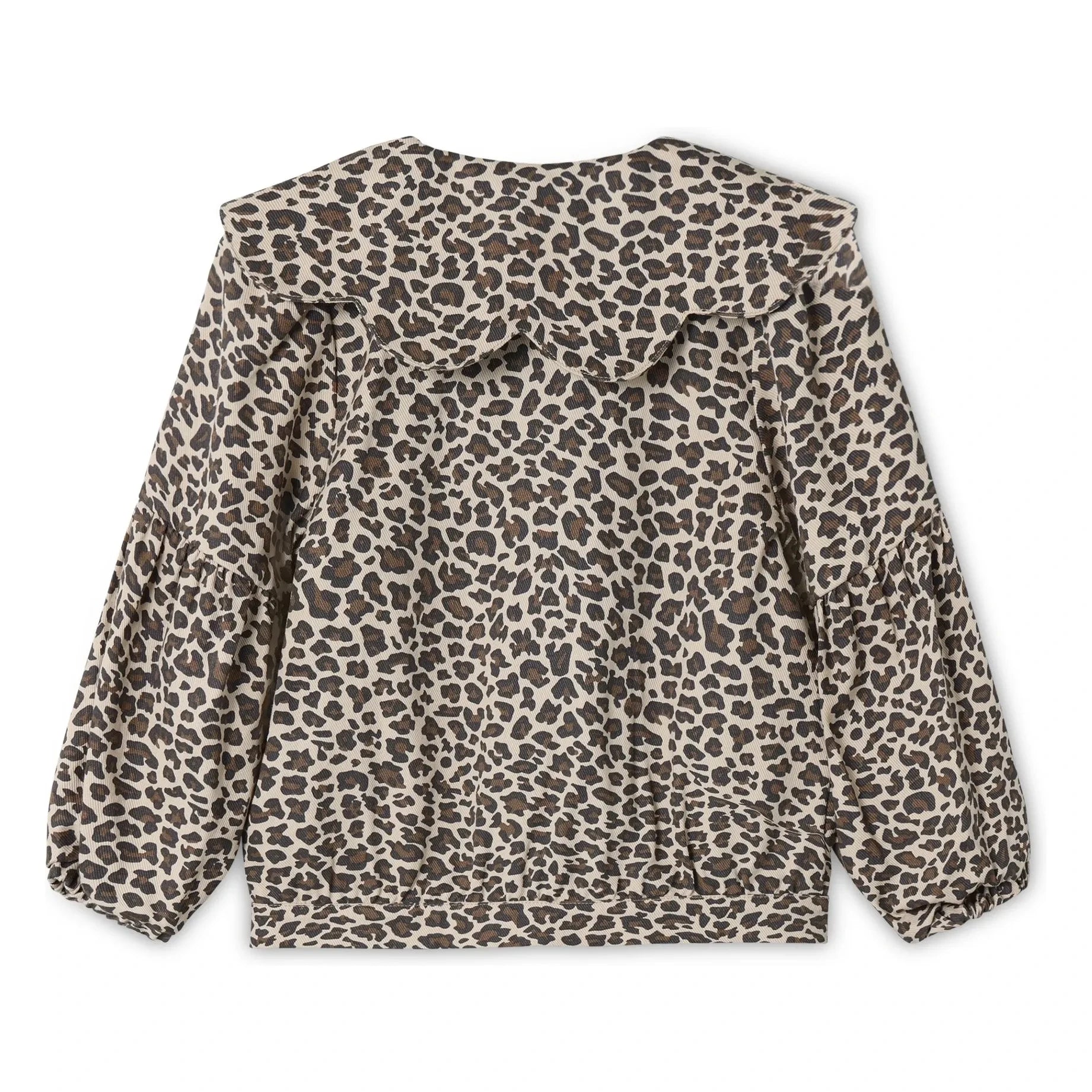 Fliink - Leopar Ceket | Bej