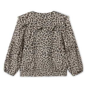 Fliink - Leopar Ceket | Bej