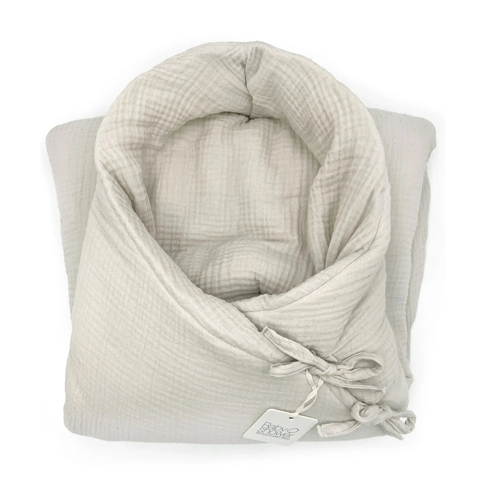 Babyshower - Candy swaddle | Light gray
