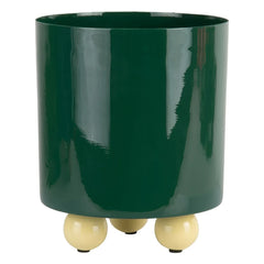 Present Time - Double Funky Planter | Green
