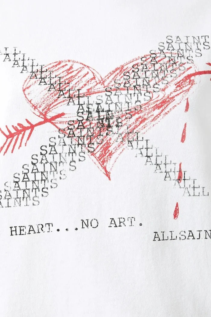 AllSaints HEARTACHE Pamuk Tişört