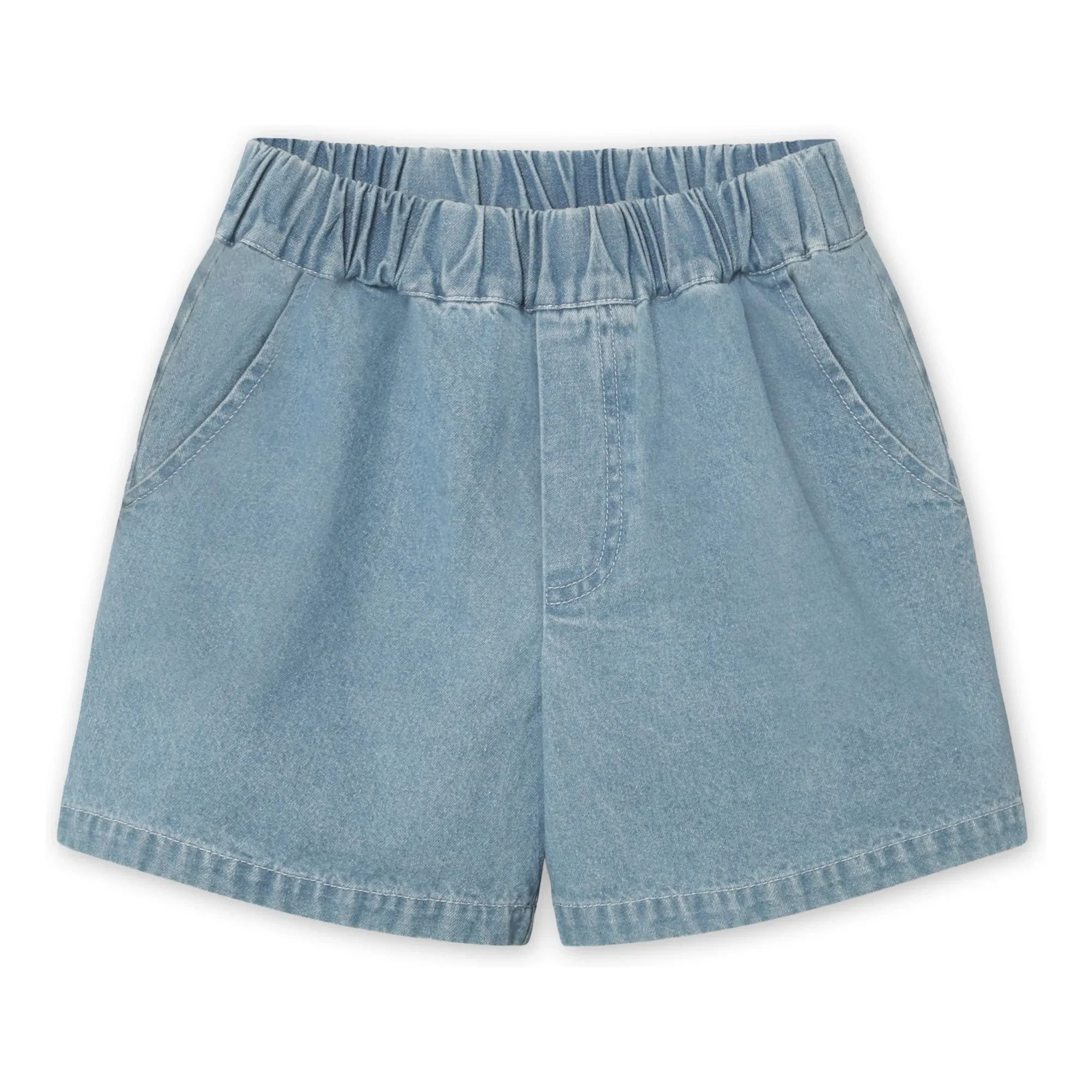 Fliink - Short Denim Diaper | Light Blue