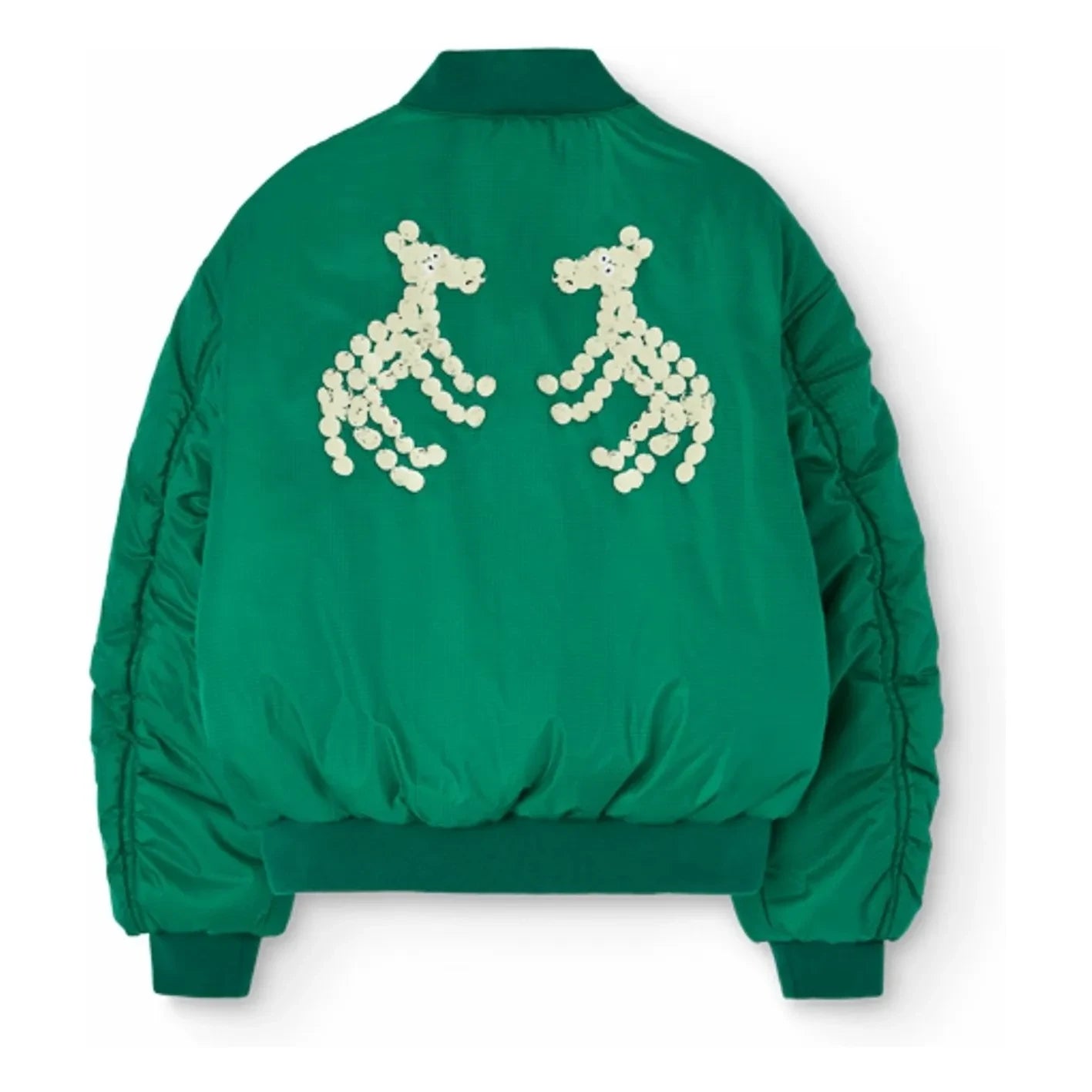 The Animals Observatory - Panda Bomber Recycled Fiber | Green
