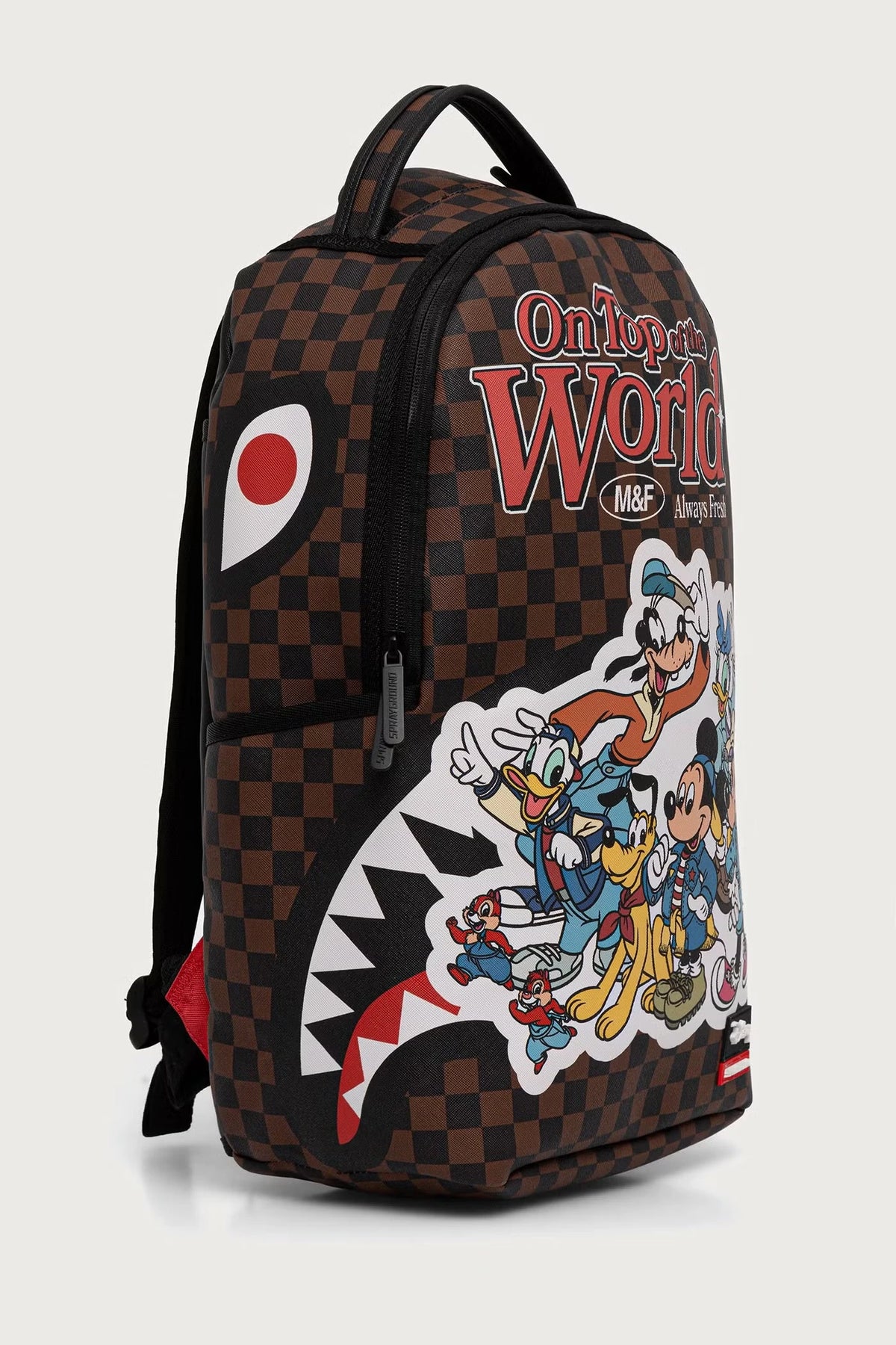 Sprayground - Mickey ve Arkadaşları Kahverengi Sırt Çantası 910B8840NSZ
