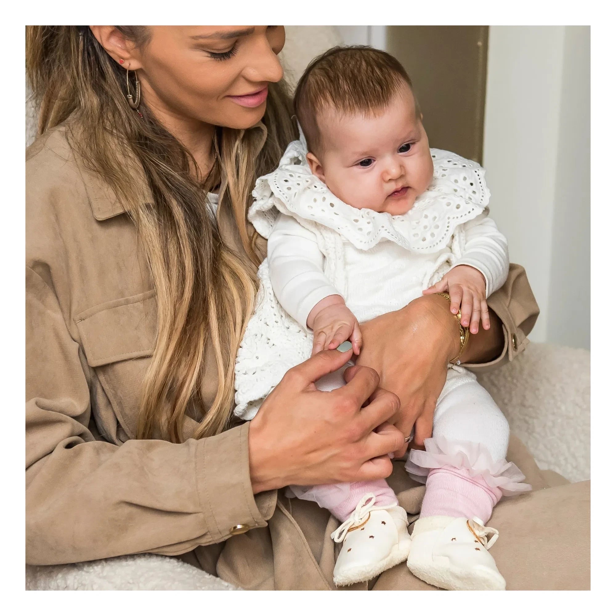 Baobaby - Star Slippers | Off-white