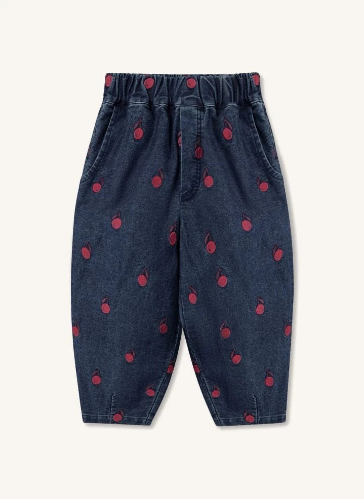 Fliink - Embroidered Jeans | Dark Blue