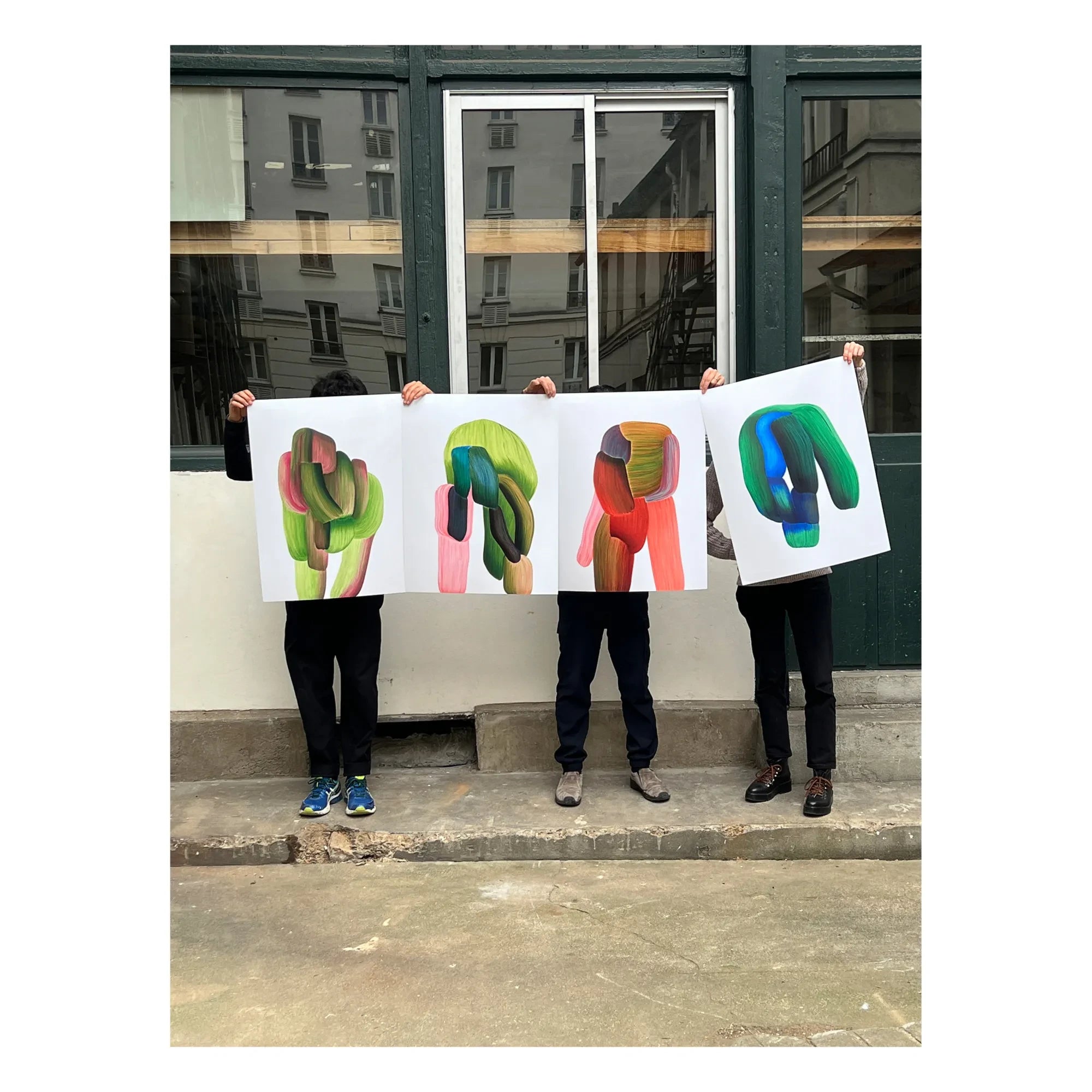 The Wrong Shop - Drawing 20 Ronan Bouroullec | Light Green