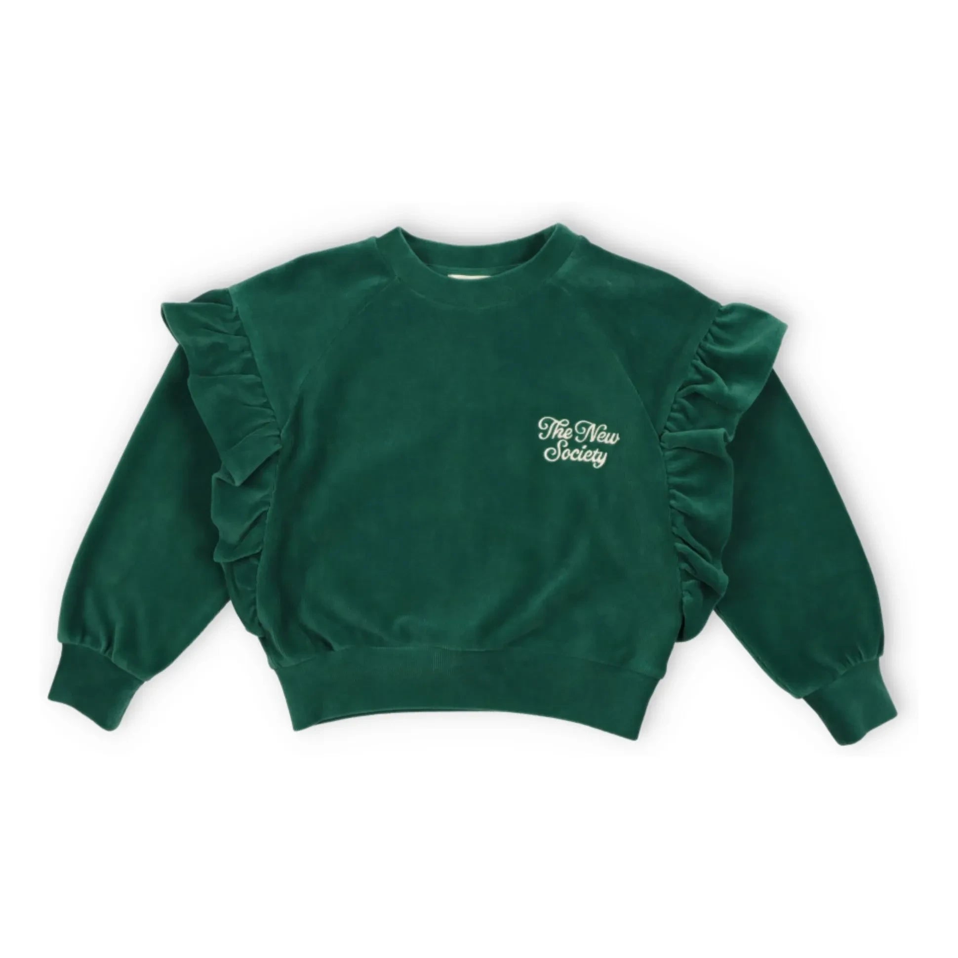the new society - Sweat Odense Velvet Organic | Green