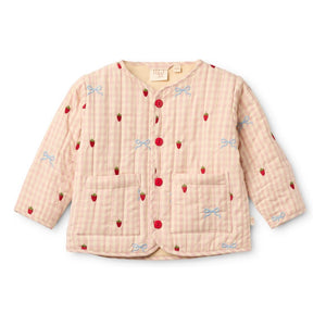 Flöss - Dolly Vichy Jacket | Apricot