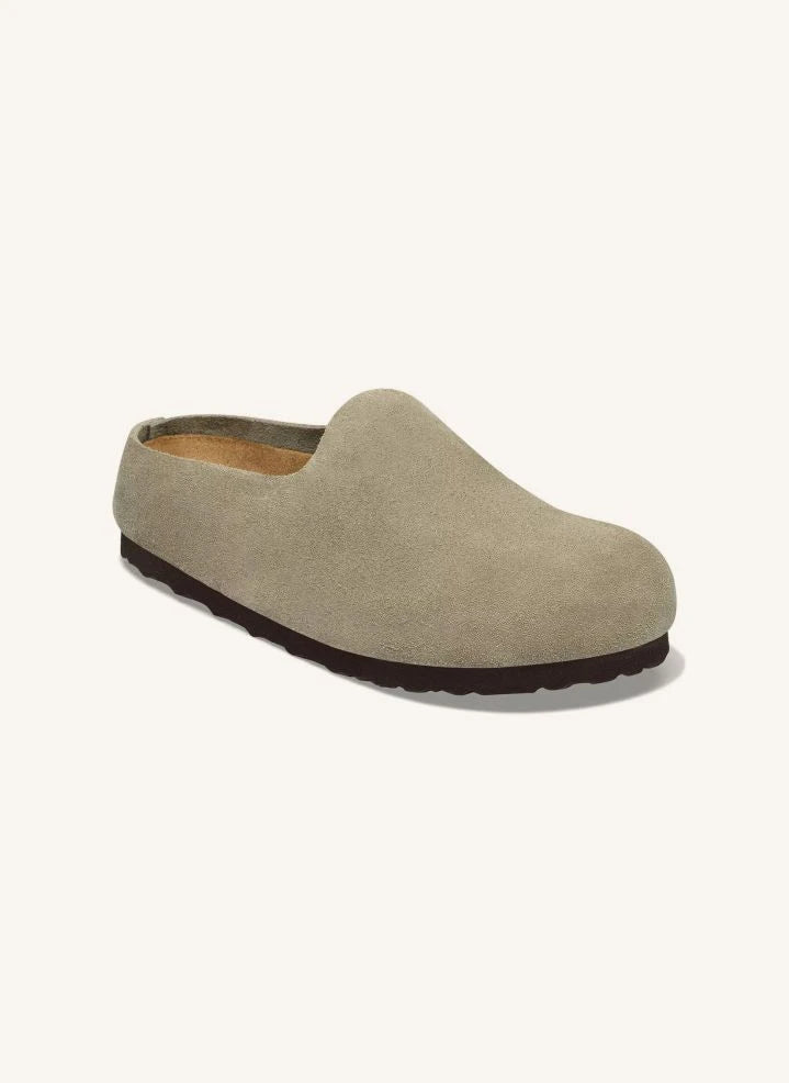 BIRKENSTOCK - Amsterdam Wrapped Suede Slippers