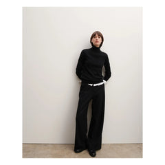 Bompard - Classic Cashmere Turtleneck Sweater | Charcoal Gray