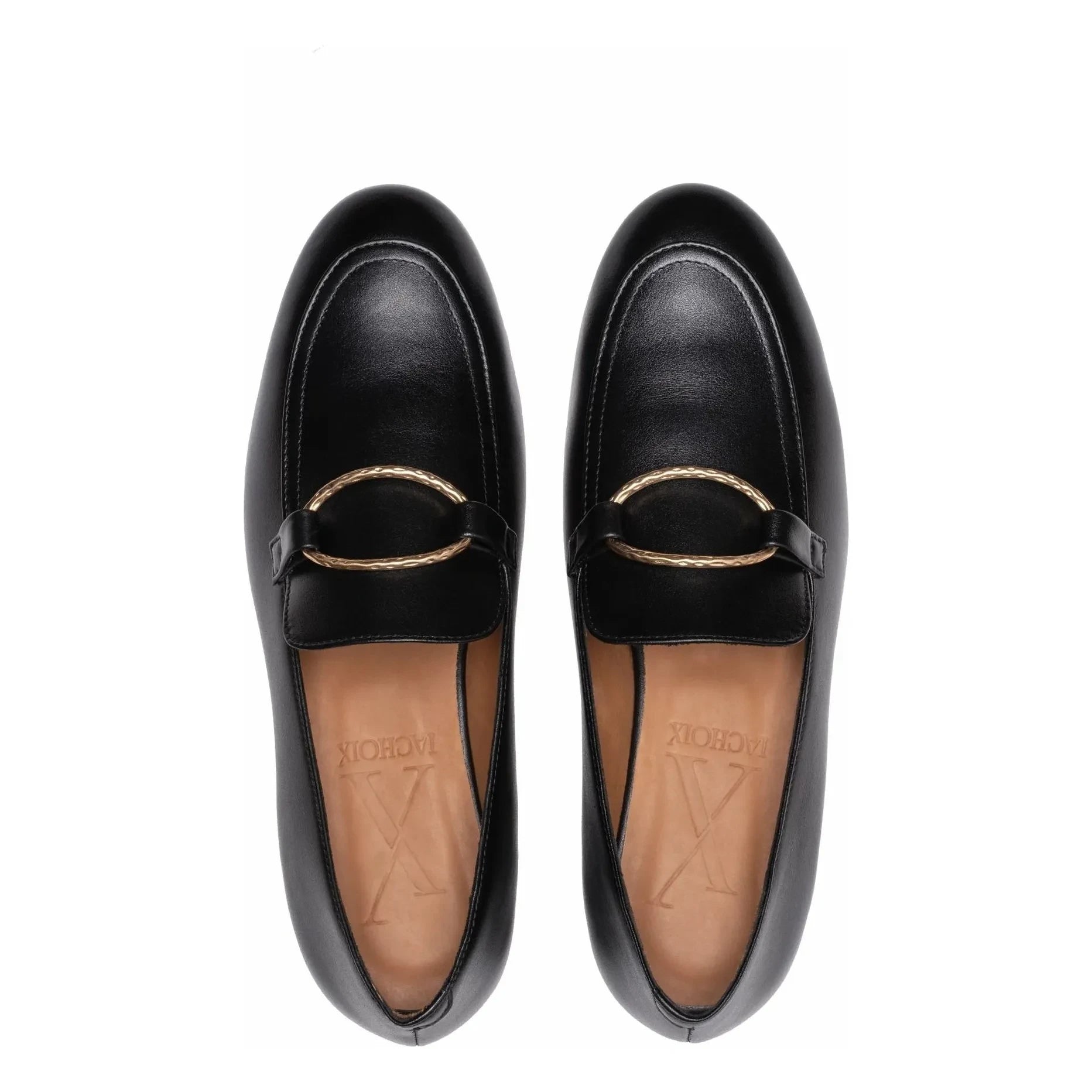 Lachoix - Tomboy Chic Loafers | Black