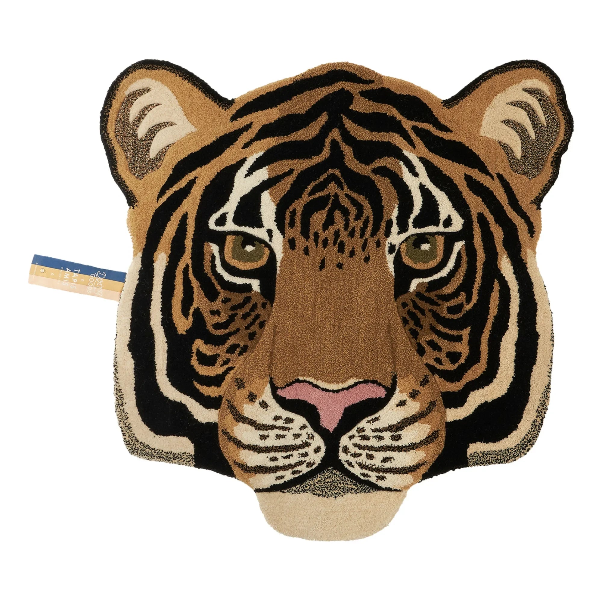 Doing Goods - Rajah Lion Head Rug | Sand