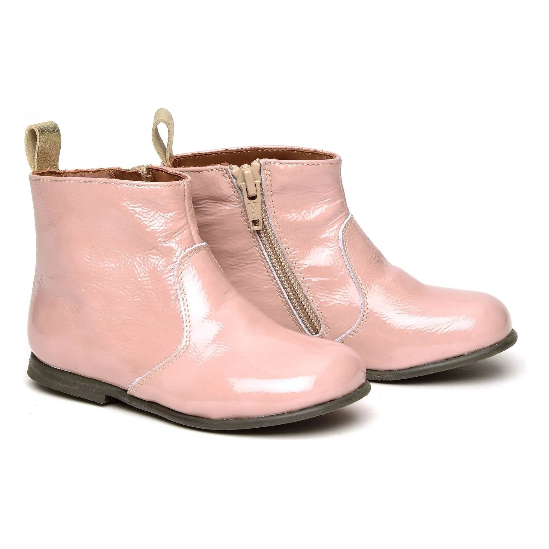 Pèpè - Zip-up Boots | Nude