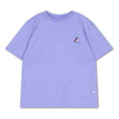Repose AMS - Logo T-shirt Organic Cotton | Lilac