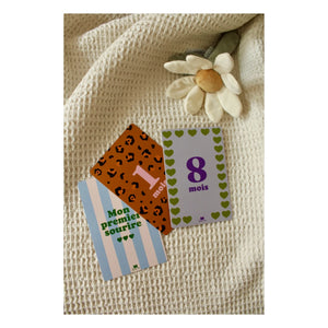 Ma petite vie - First 12 Months Milestone Cards