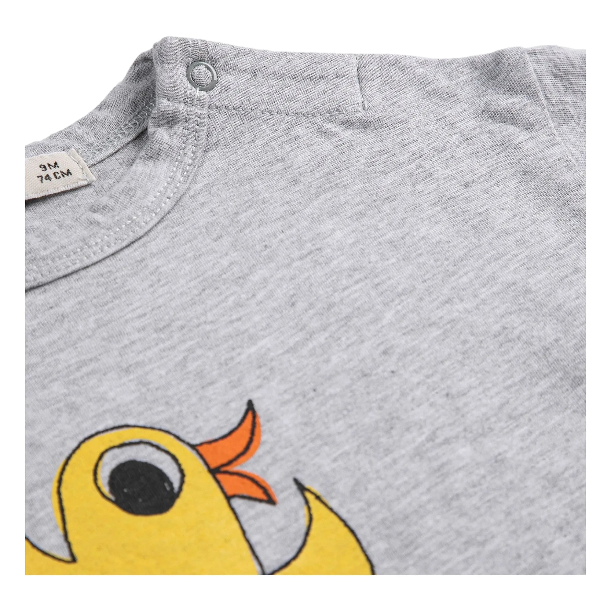 Bobo Choses - Organic Cotton Bird T-Shirt | Heather Grey