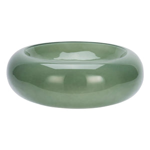 Madam Stoltz - Glass Bowl | Green