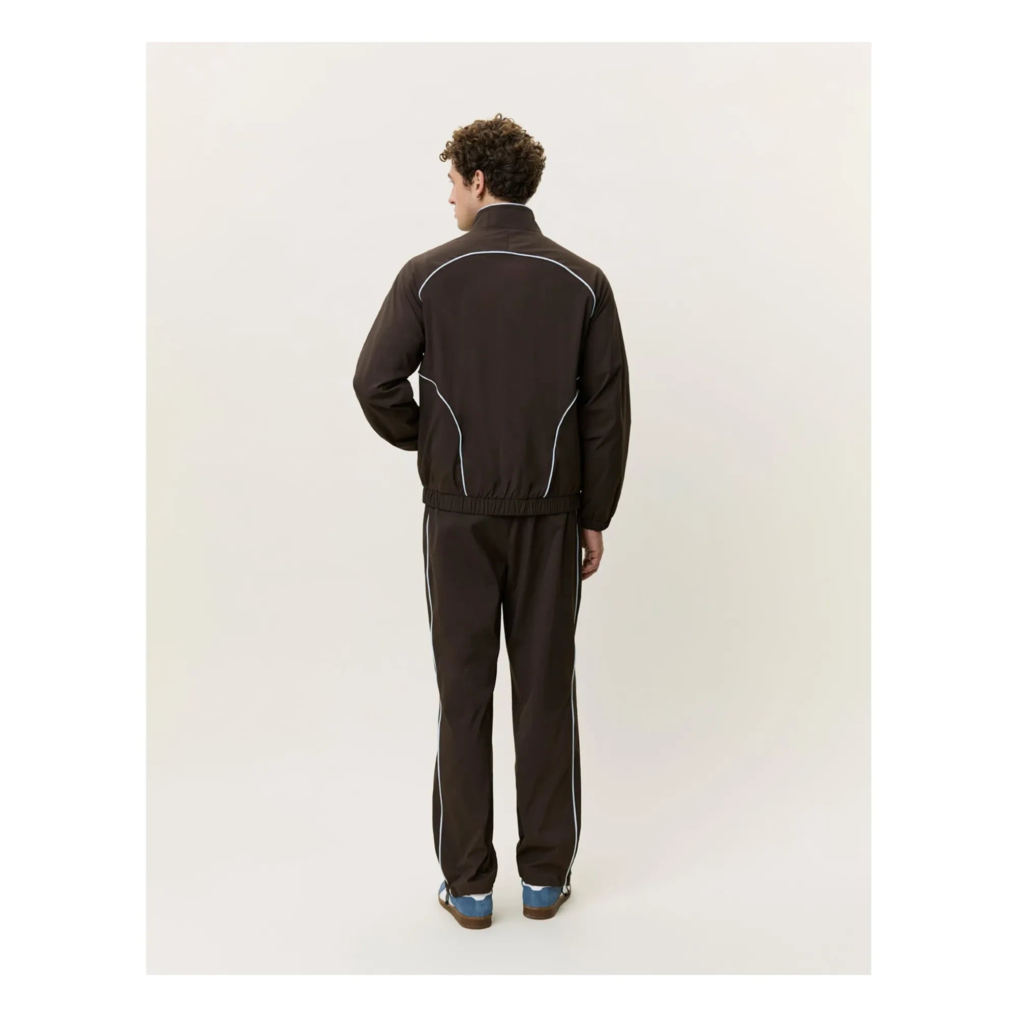 Les Deux - Tech Track Jacket | Brown