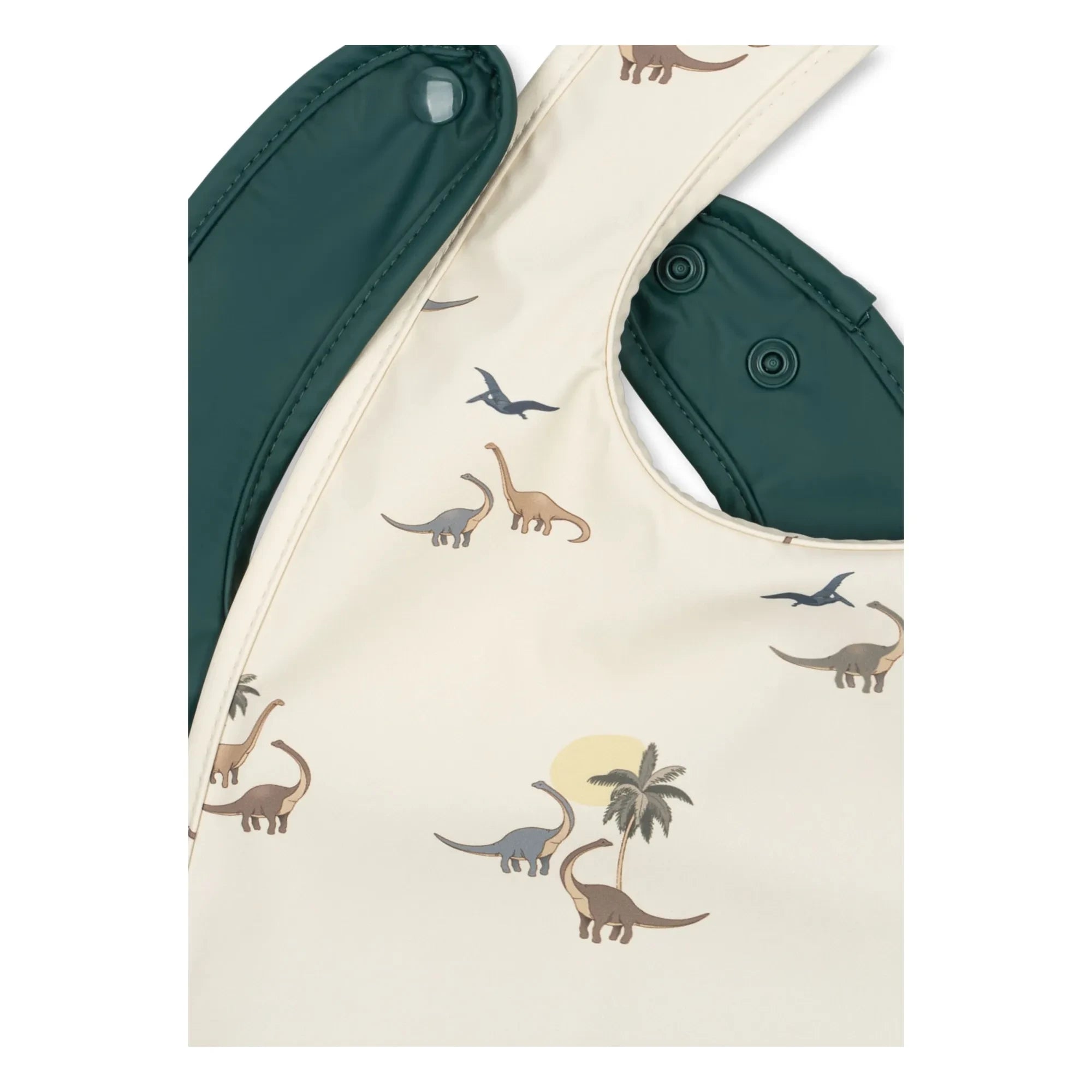 Konges Sløjd - Kubi Bibs - Set of 2 | Green