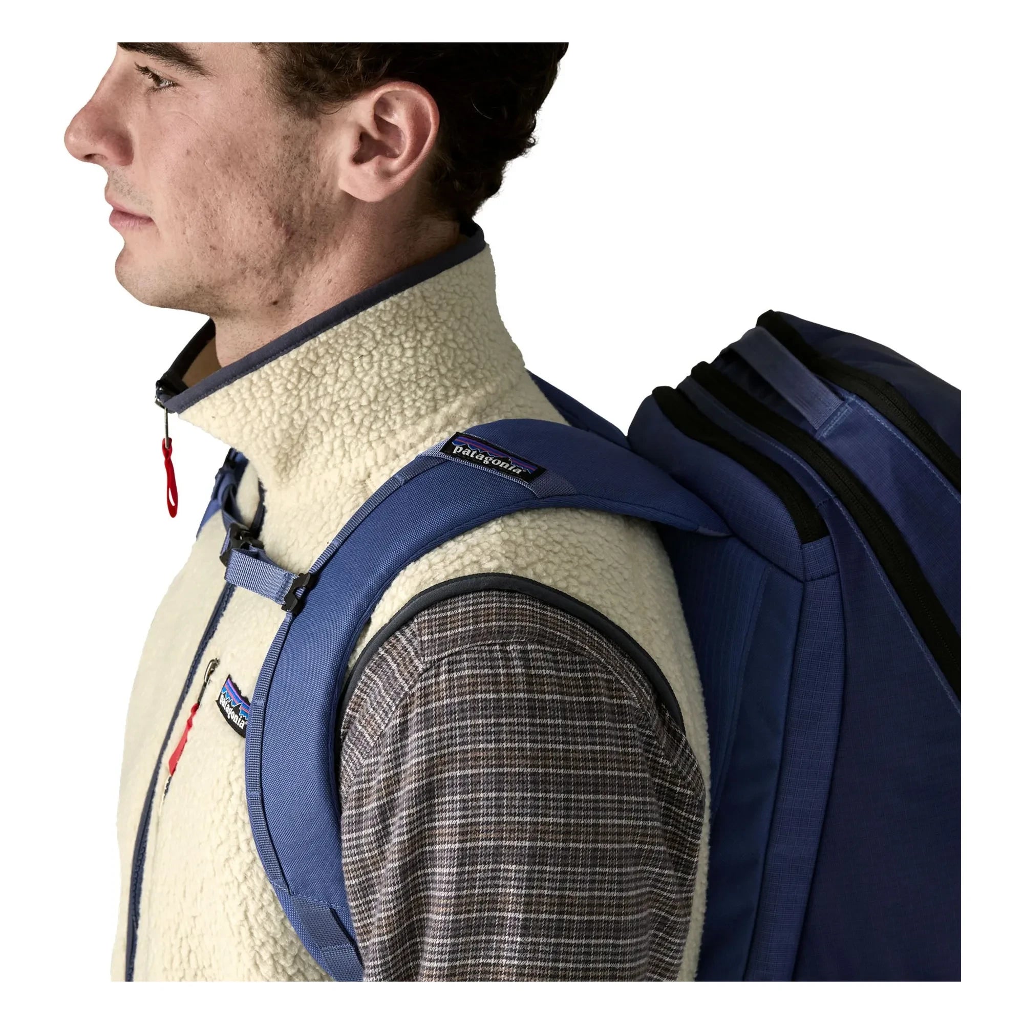 Patagonia - Retro Fleece Sleeveless Vest Made from Recycled Fibers | Natural