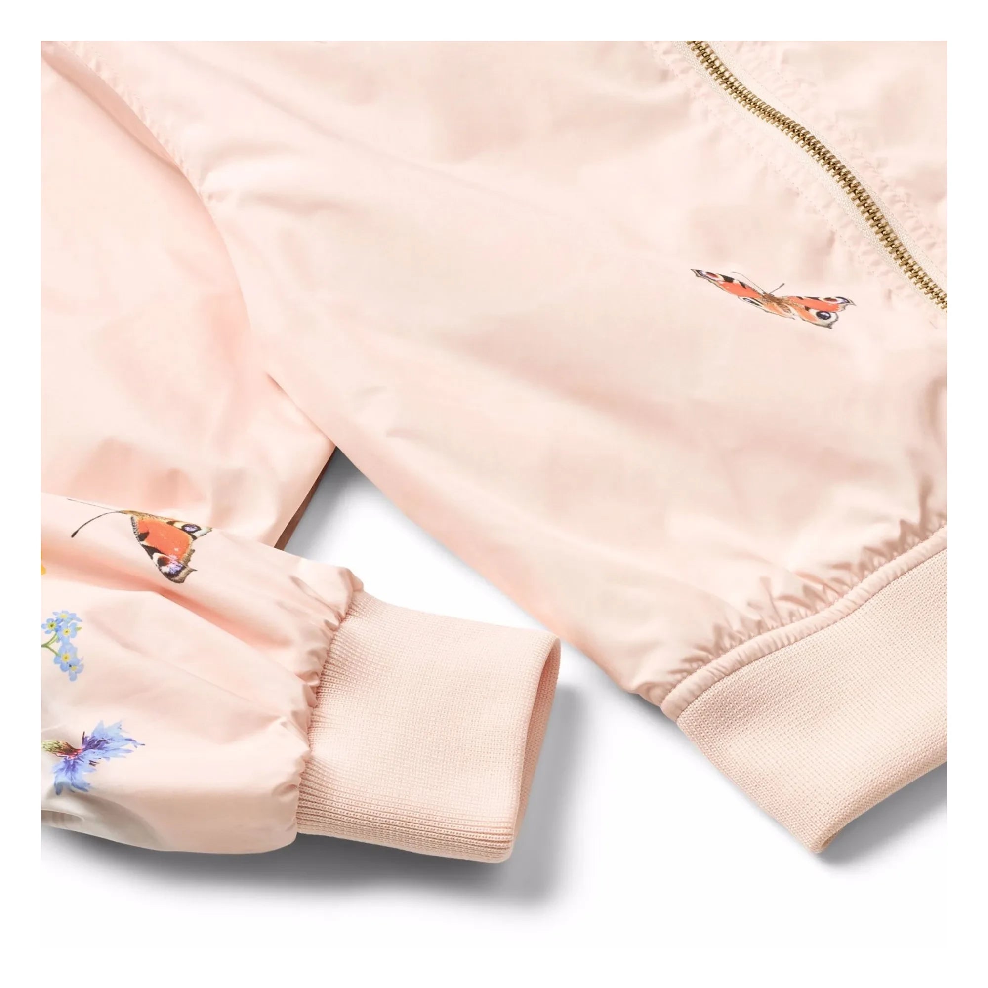 Molo - Bomber Haliva Butterflies Recycled Fibers | Light Pink