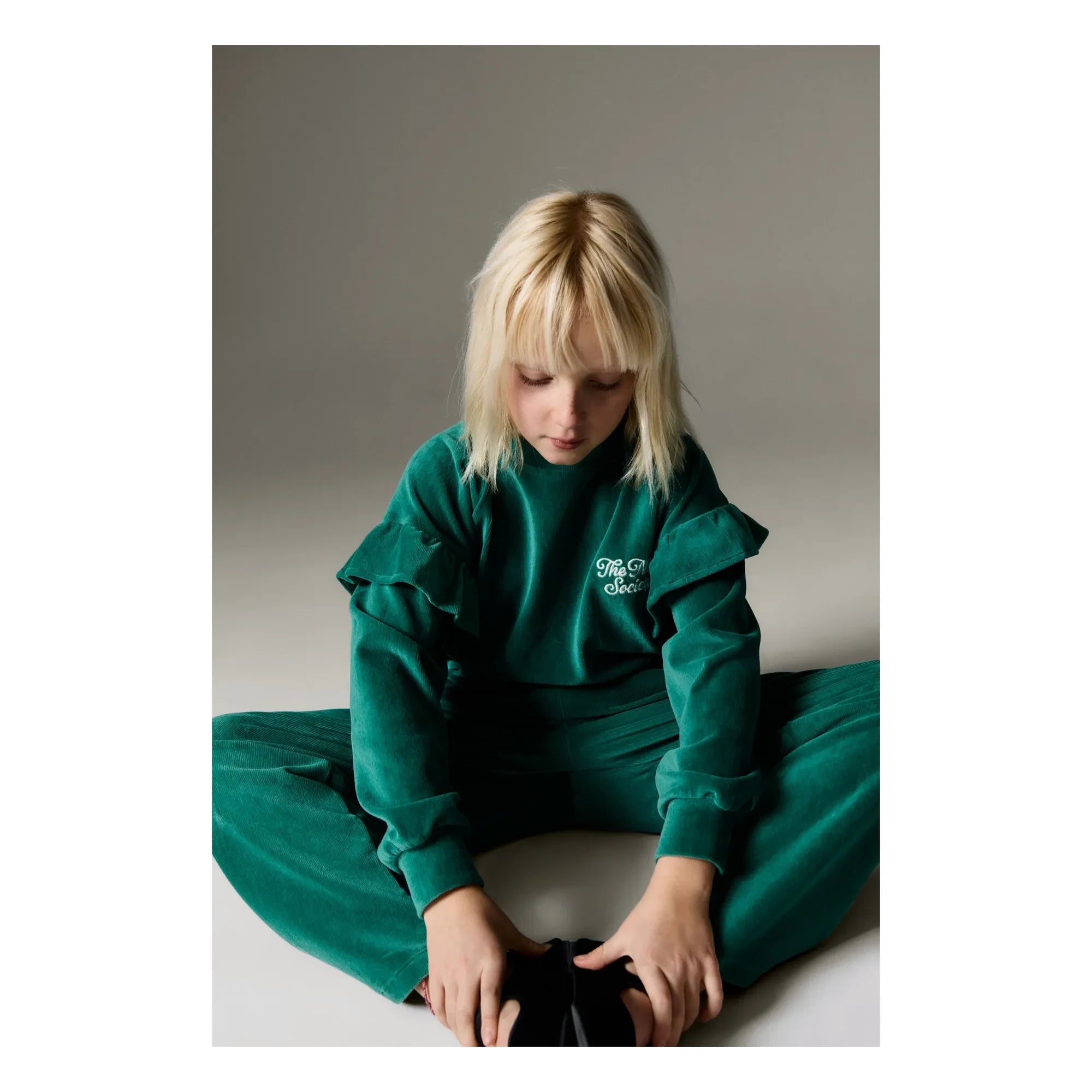 the new society - Sweat Odense Velvet Organic | Green
