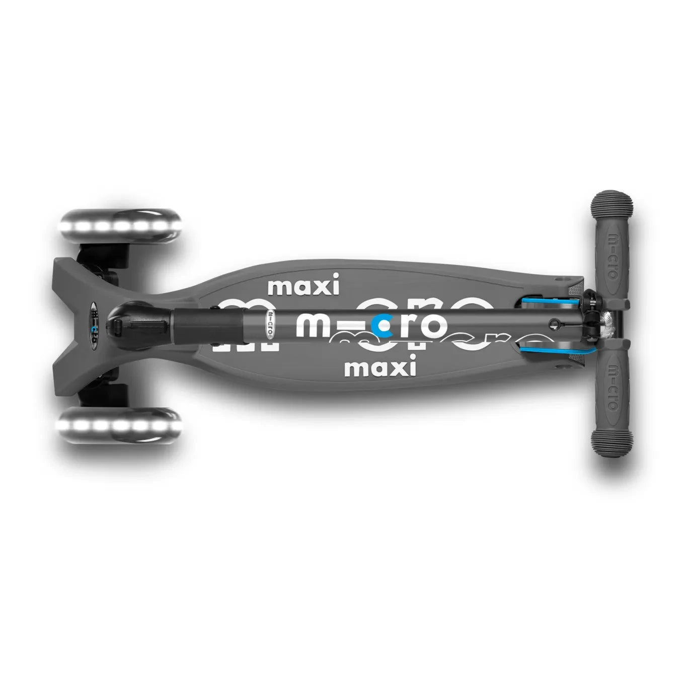 Micro - Maxi Foldable LED Scooter | Gray