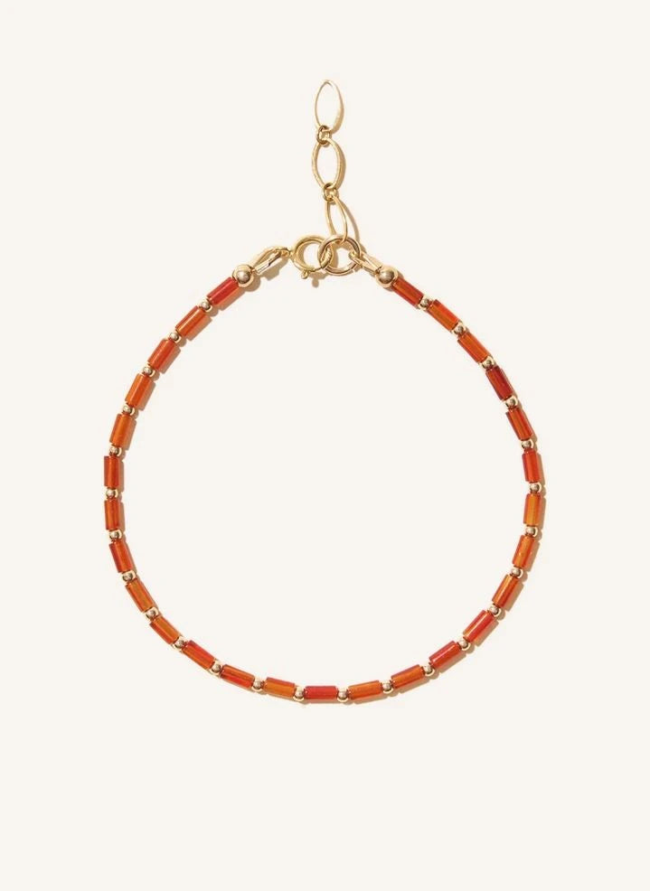 Camille Colette Studio - Baia Carnelian Bracelet | Multicolor