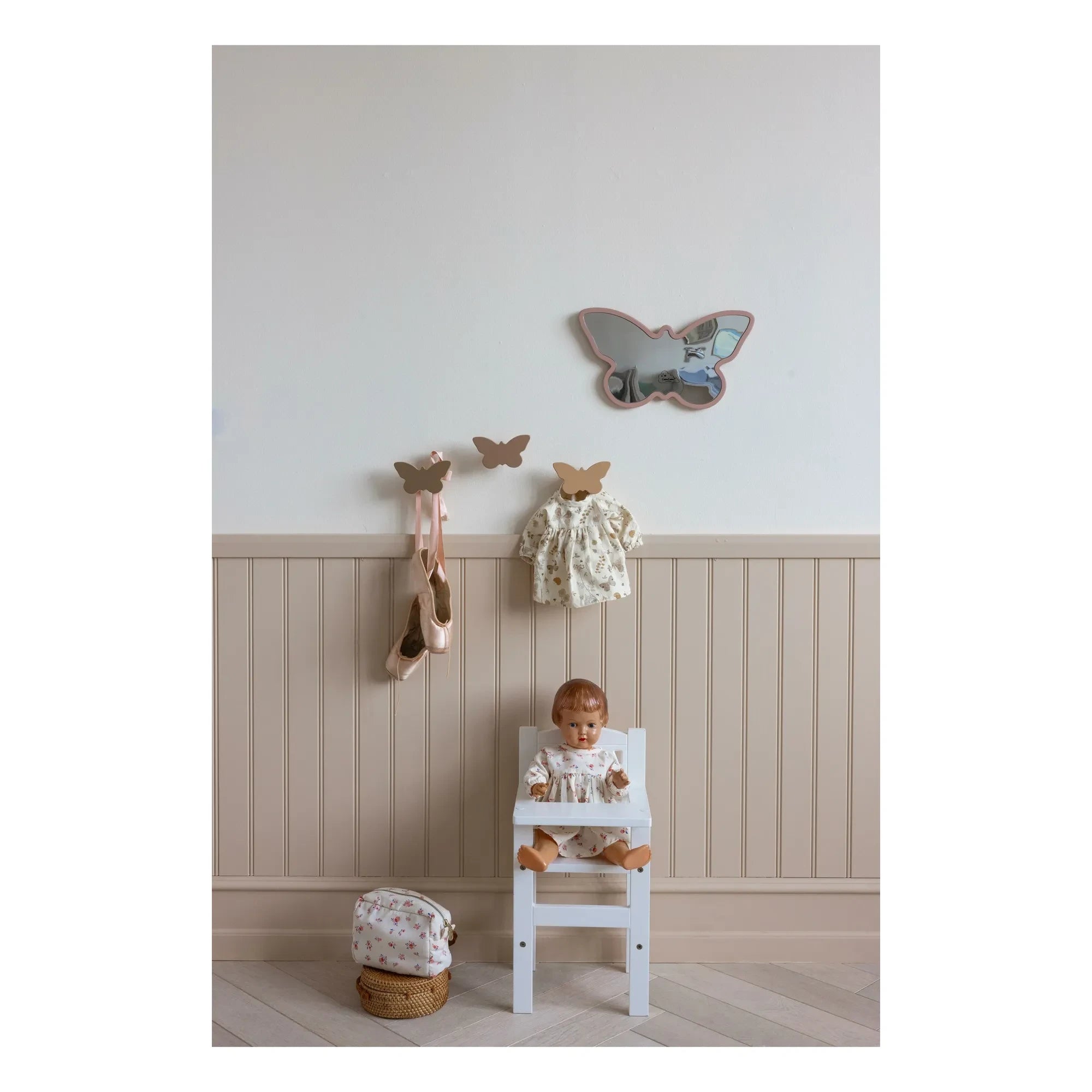 Cam Cam - Butterfly hangers - Set of 3 | Camel