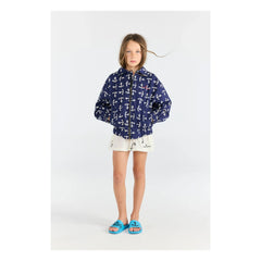 The Animals Observatory - Bomber Tiger Anchors Organic Cotton | Dark Blue