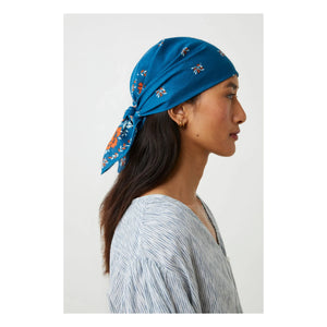Moismont - Fichu Scarf N°652 Cotton | Indigo