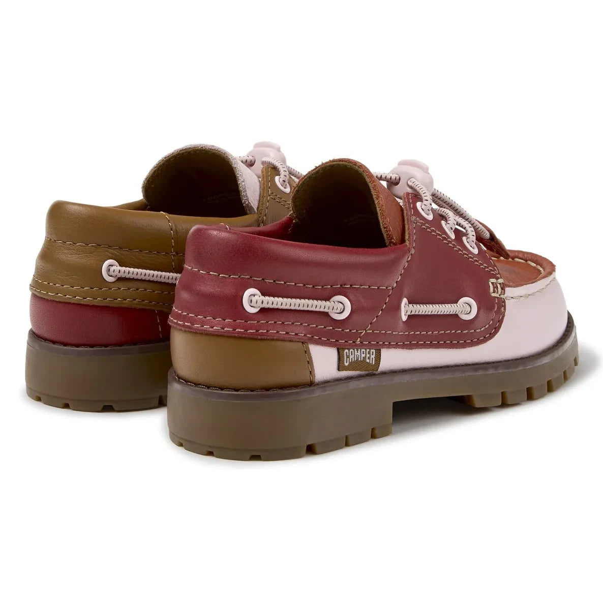 Camper - Compas Boat Shoes | Pale Pink