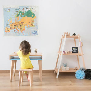 Paulette et Sacha - Parenthèse Bookshelf | Light Green