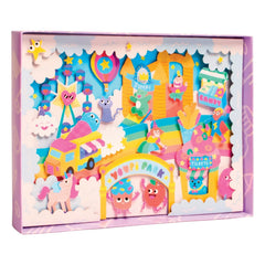 Omy x Gallimard Jeunesse - Youpi Park 3D Coloring Book