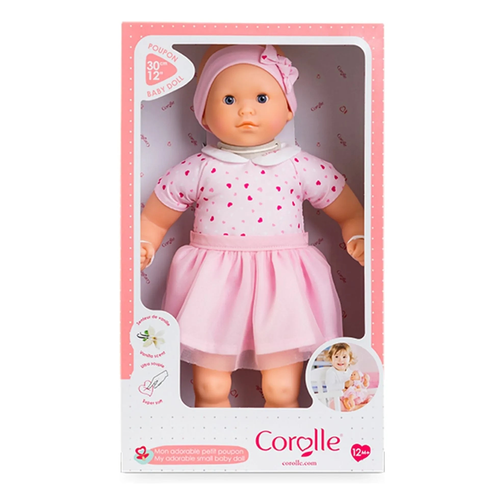 Corolle - My First Doll - Cute Little Poupon Heart | Light Pink