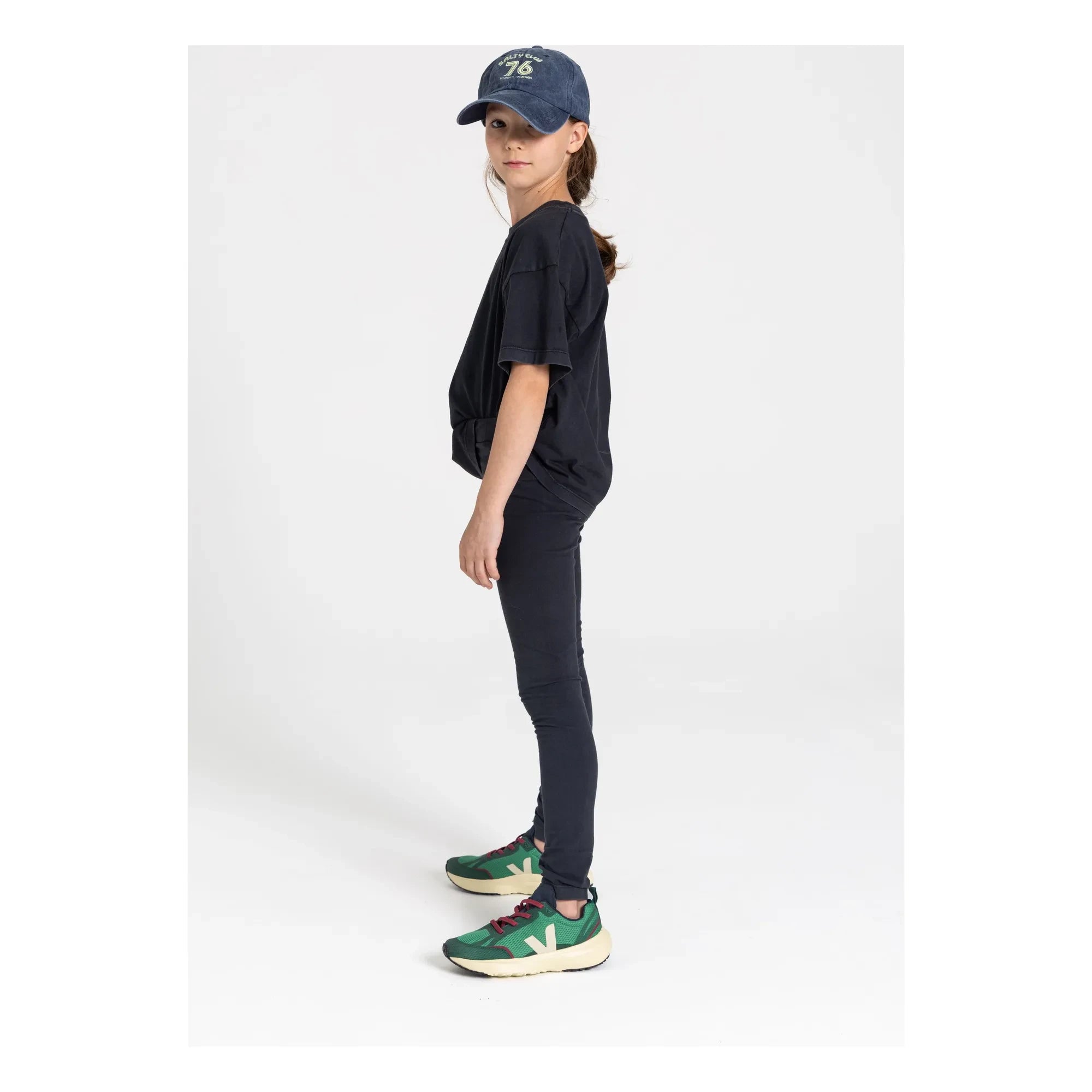 Smallable Kid - Lou Organic Cotton Leggings | Black