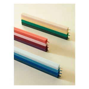 Hay - Square Candles - Set of 4 | Green