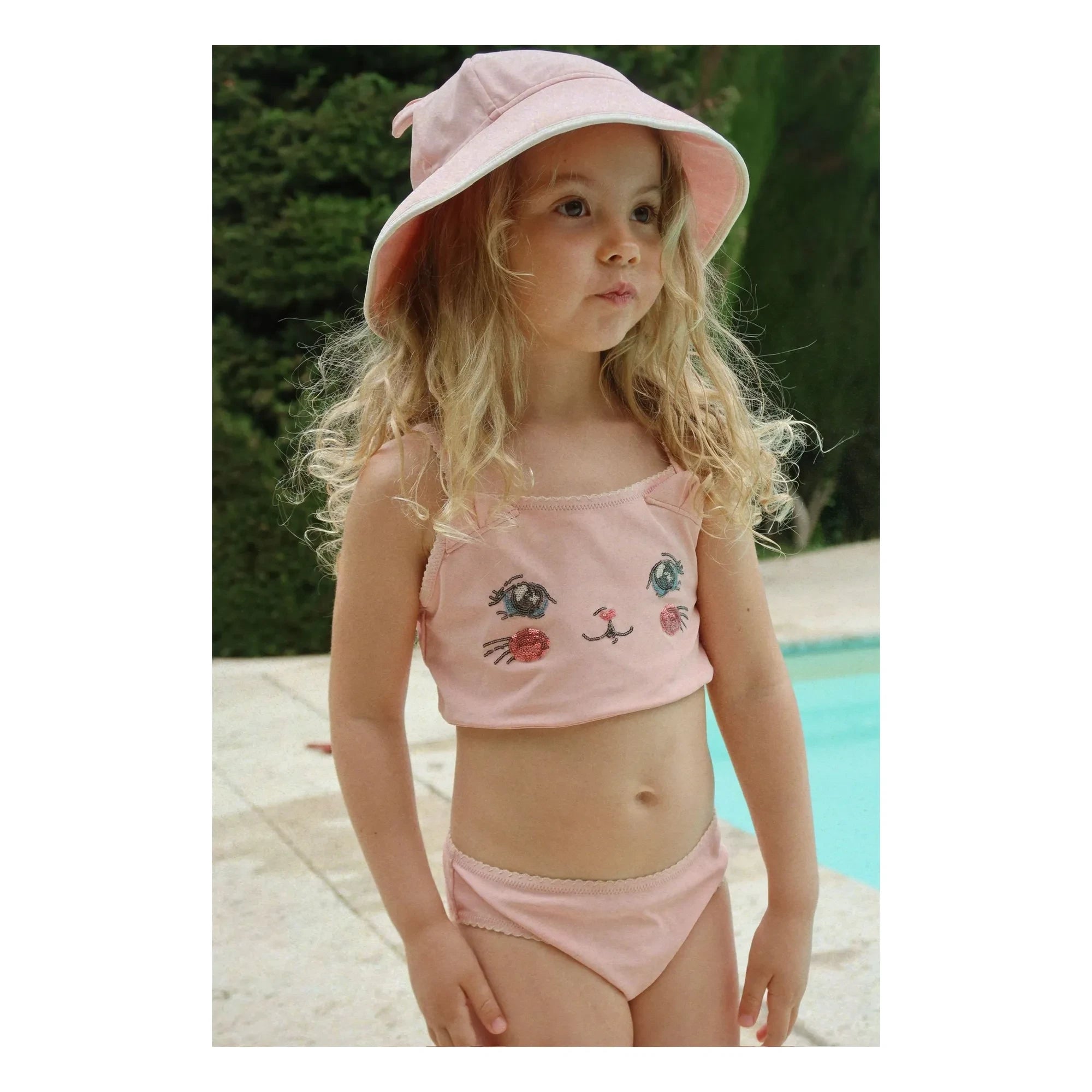 Konges Sløjd - Kitty Recycled Fiber Swimsuit | Pink