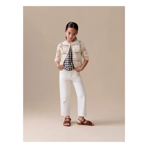 Bonpoint - Eloha Organic Cotton Pants | White