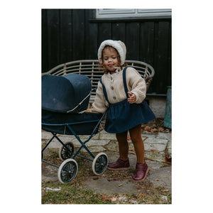 Petit Nord - Striped Trawling Boots | Burgundy