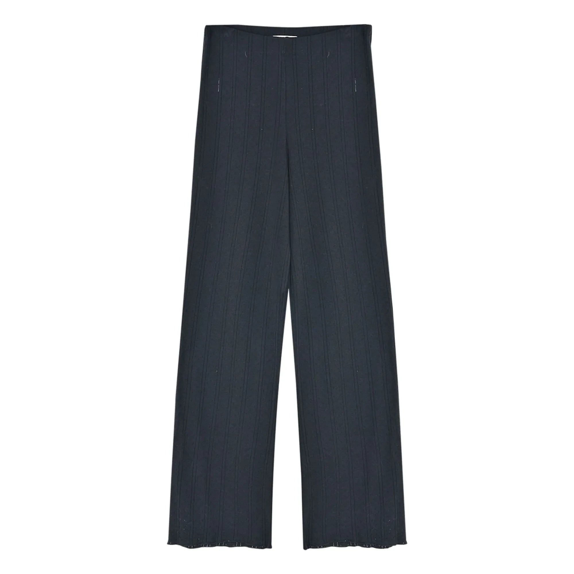 the new society - Romero Cotton Pants | Black