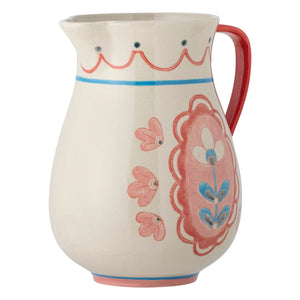 Bloomingville - Stoneware Pitcher Odina | Powder Pink